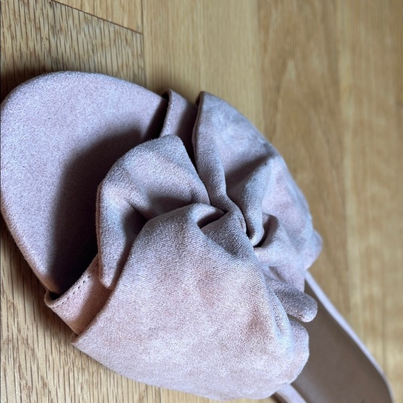 Abound Pink Knotted Slide Sandals - Picture 3 of 5